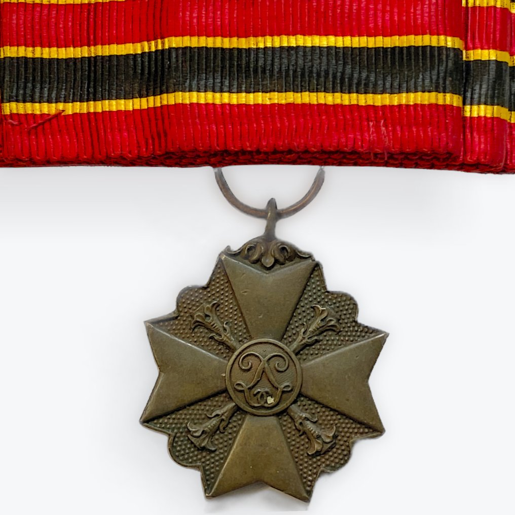 Βέλγιο - Στρατιωτικό μετάλλιο - Στοιχεία διακόσμησης ανεβασμένα σε διοικητή. #1.0