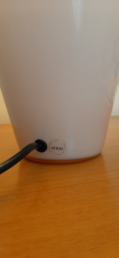 Auras - Lampada da comodino - Vetro - lampada rosa in vetro #1.0