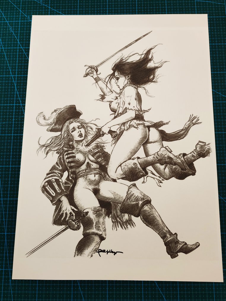 Gallego, Blas - 2 Offset Print - Pirates - Signed #2.1