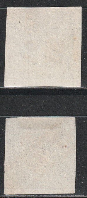 奧地利 1851 - Krantenzegels。蓝色的 Merkur。2个不同型号。 - Nichel Österreich spezial 2018: Nr 6I en 6II #1.0