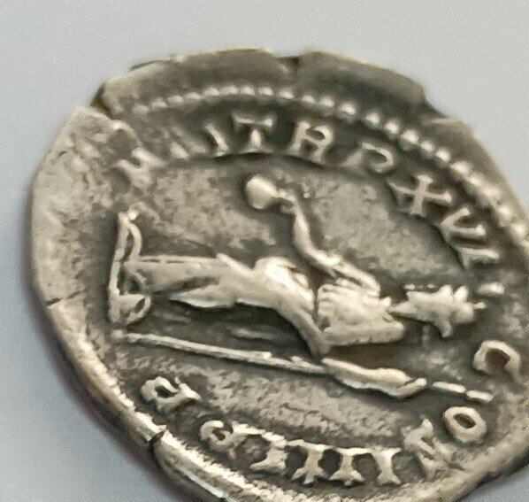 Empire romain. Caracalla (198-217 apr. J.-C.). Denarius - Libertas (Sans prix de réserve) #4.3