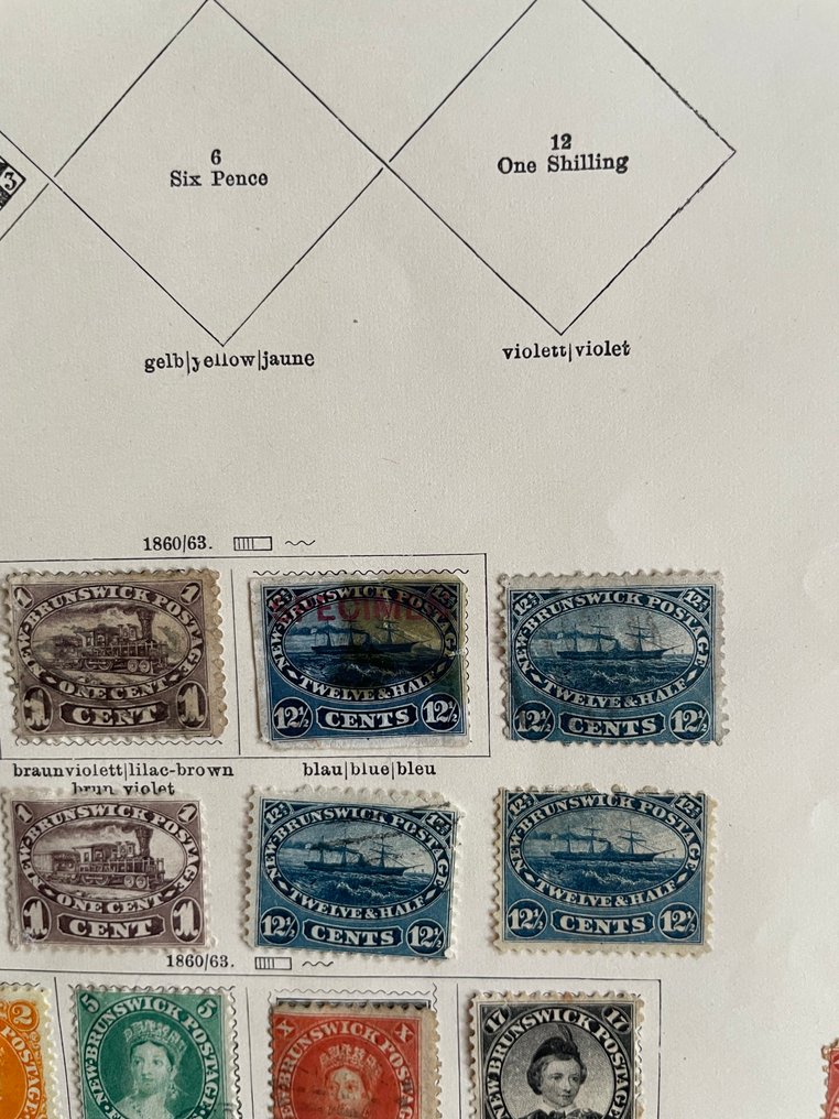 新不伦瑞克省 - 来自旧的将军收藏的部分 #2.1