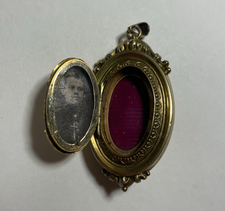 Pendentif en forme de médaillon - 8 carats Or jaune #1.0