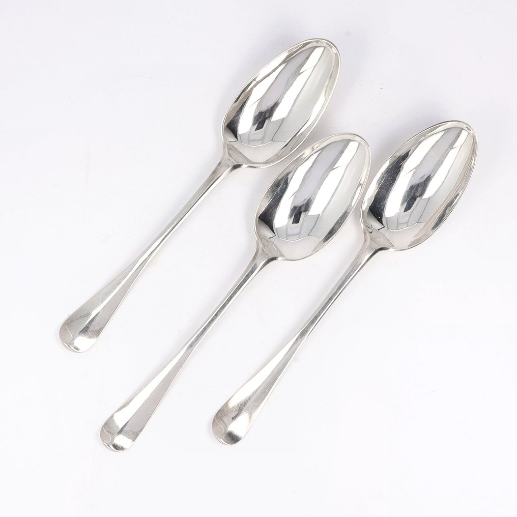 Johannes G. Cesarius (Utrecht 1775) Dinerlepels - 勺 (3) - .934 銀 #1.0