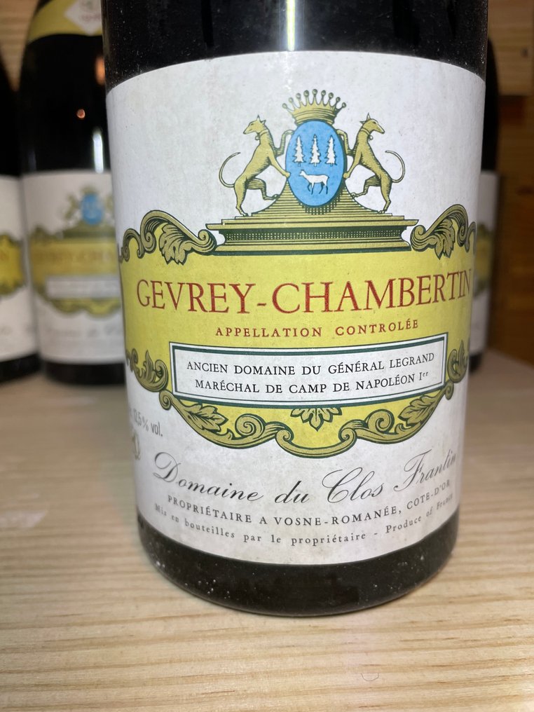 1978 Dom. Clos Frantin - Gevrey Chambertin - 4 Flessen (0.75 liter) #3.2