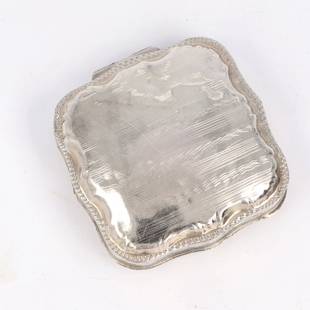 NO RESERVE - Abraham van der Sluijs - 1865 - Piparminttulaatikko - .833 hopea #2.1