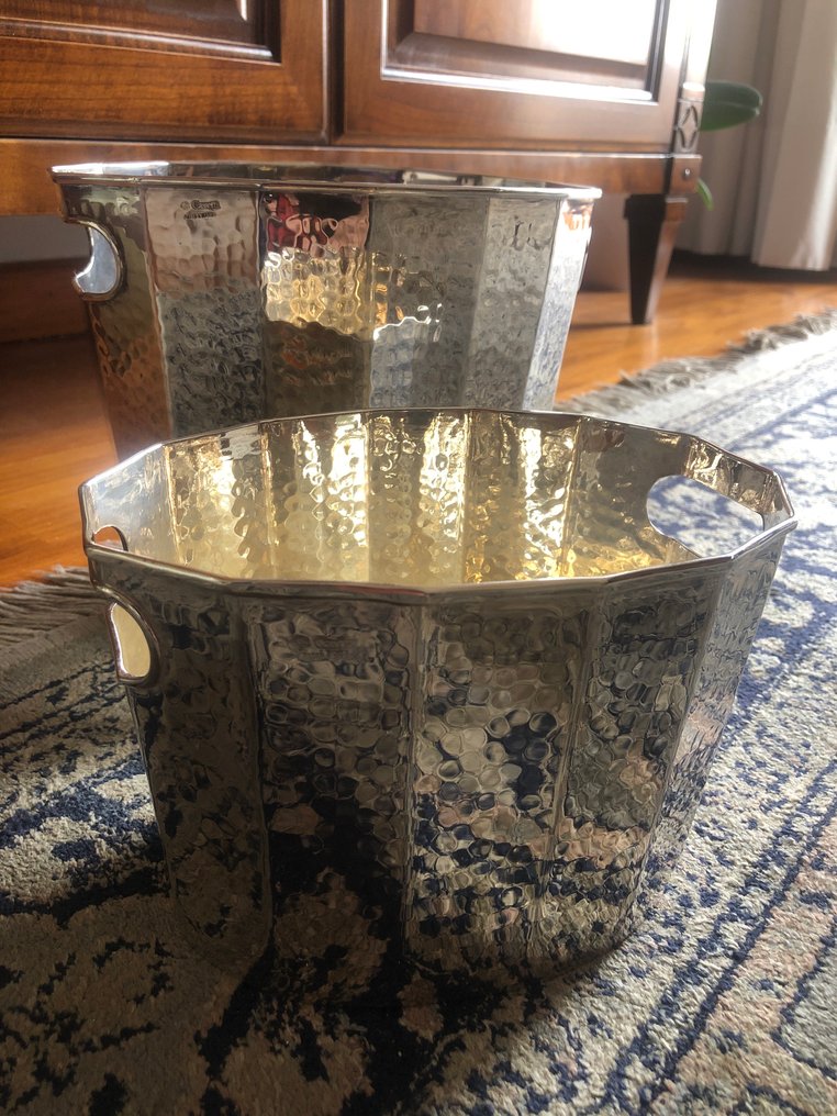 Συντηρητής σαμπάνιας (2) -  ασημένιο - Επάργυρο, Μέταλλο #3.2