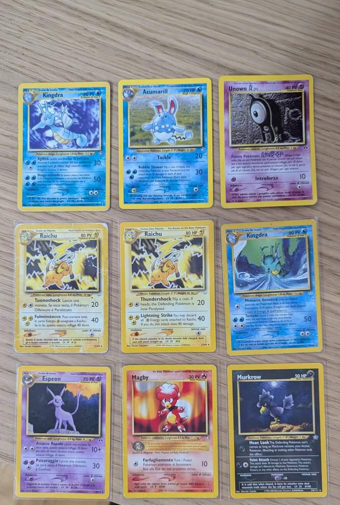 Pokémon - 100 Incomplete album - WOTC - Neo Destiny, Neo Discovery, Neo Genesis, Neo Revelation #4.3