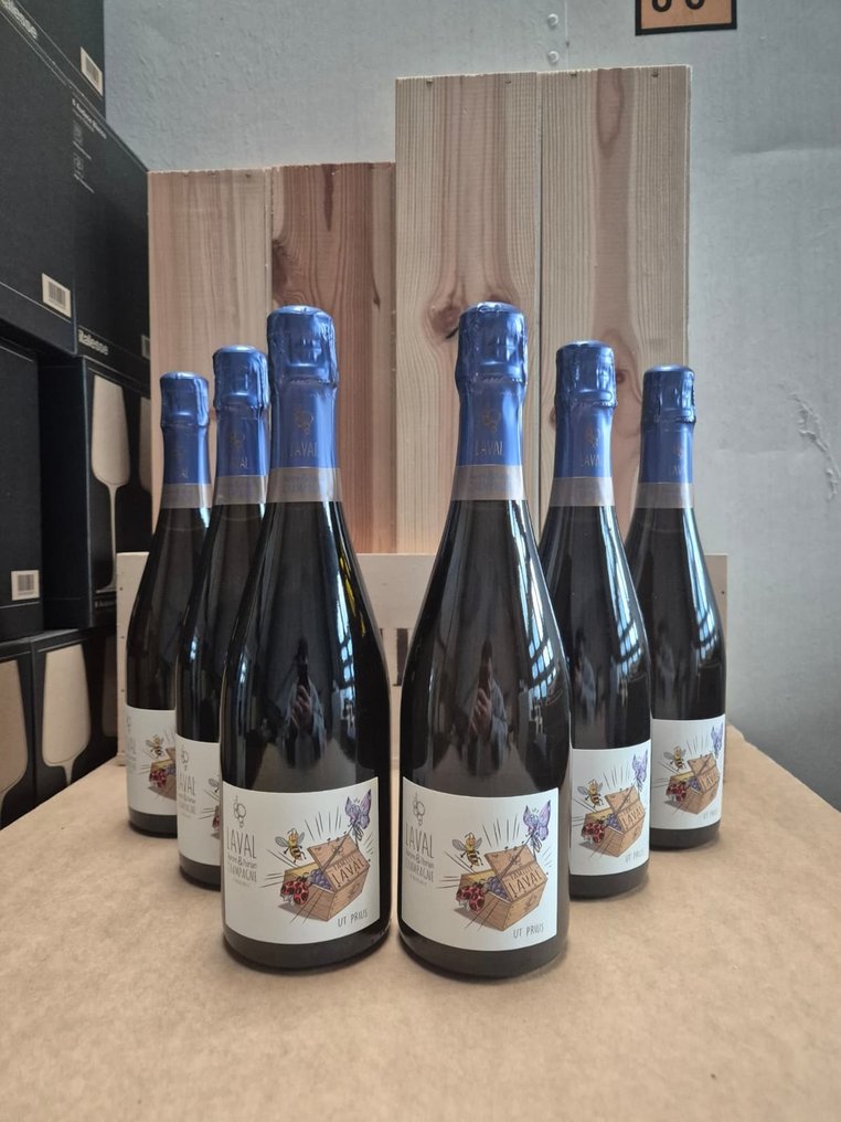 2020 Laval, UT PRIUS - Champagne Brut Nature, Blanc de Meunier - 6 Flasche (0,75Â l) #1.0
