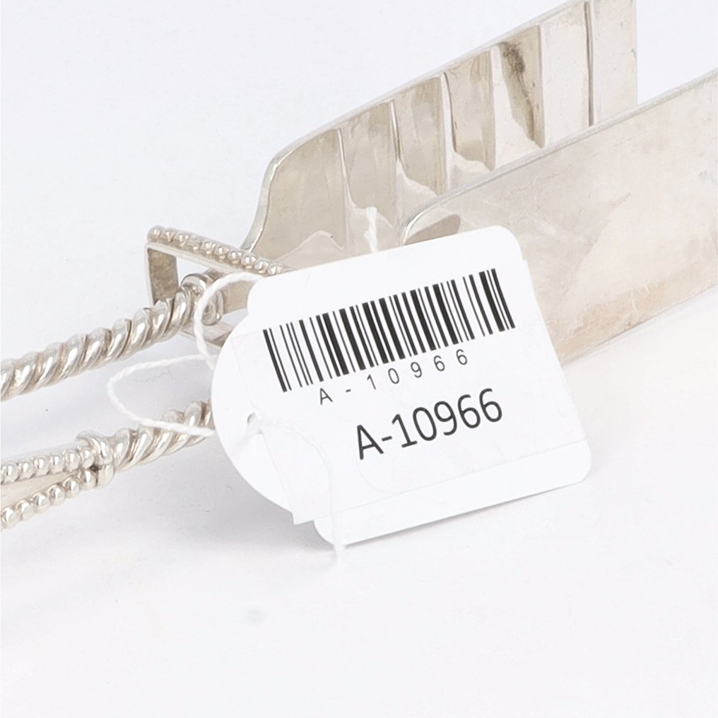 J.M. van Kempen & Zoon - Voorschoten, 1901 - 蘆筍夾具 - .833 銀 - 1900-1910 #4.3