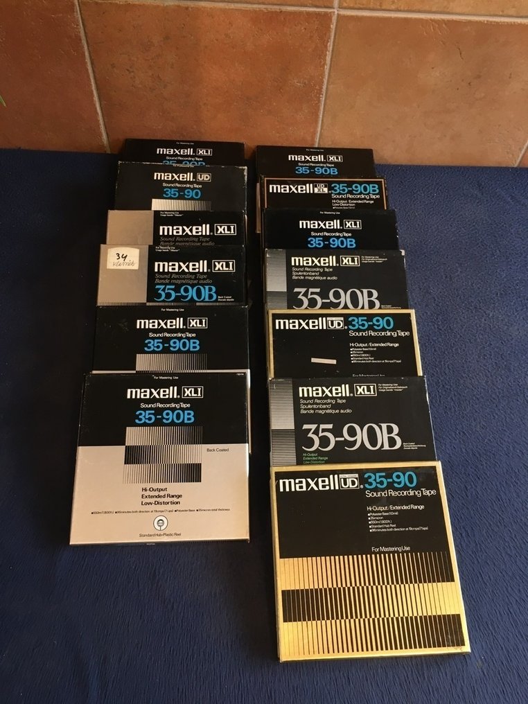 Maxell - 18cm - 18 厘米盤式磁帶 - 1976 #3.2