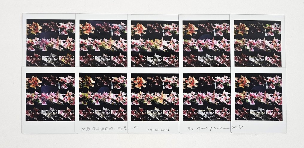 Maurizio Galimberti (1956–) - Bifiorario Pop #1.0
