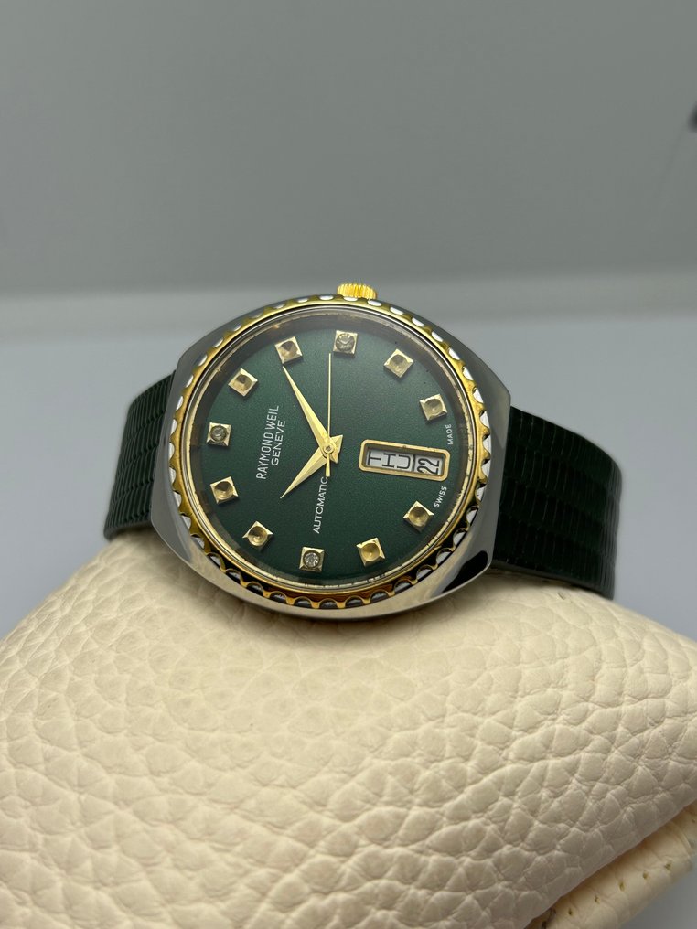 Raymond Weil - Automatic Green Dial - Nincs minimálár - Férfi - 1970-1979 #1.0