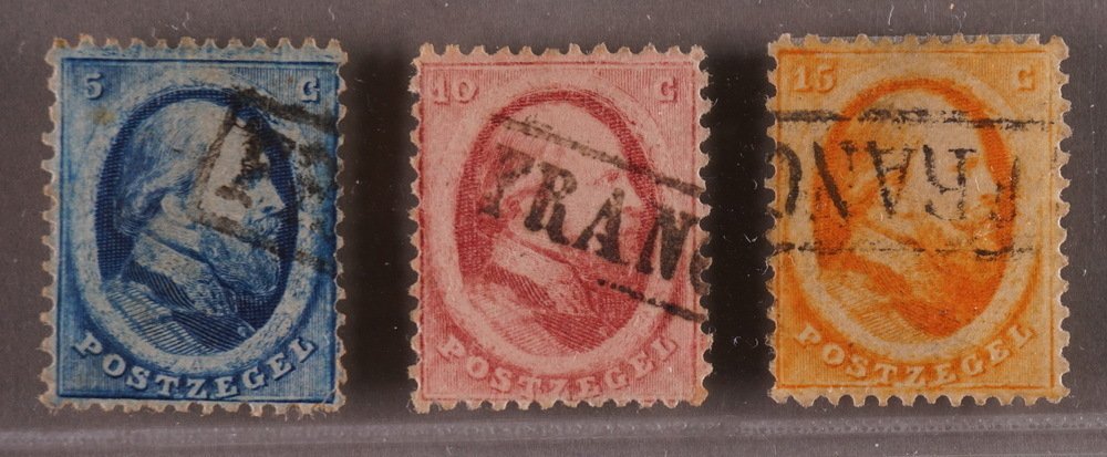 Netherlands - NVPH 1 to 12 #2.1