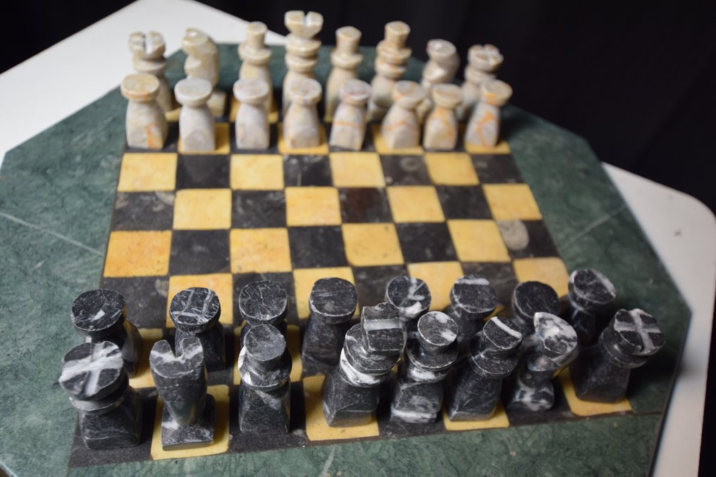 西洋棋套裝 - Scacchi - Pietra saponaria #1.0