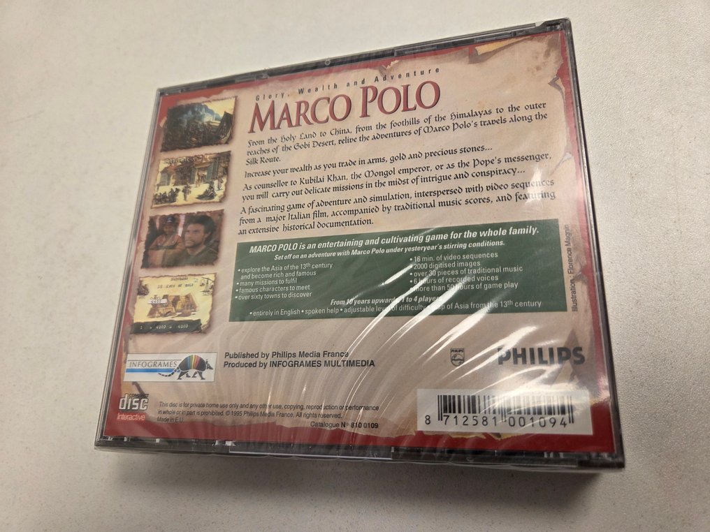 Philips - CD-i - Marco Polo - Video game - In original sealed box #3.2