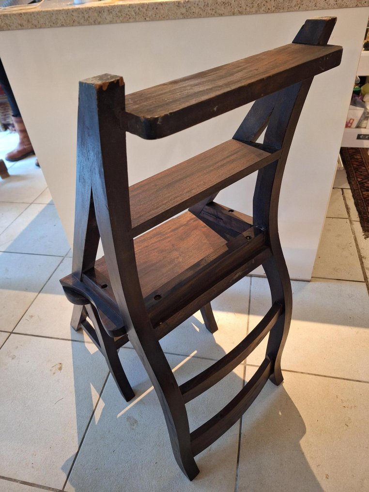 Folding chair - Wood - library/folding chair #2.1