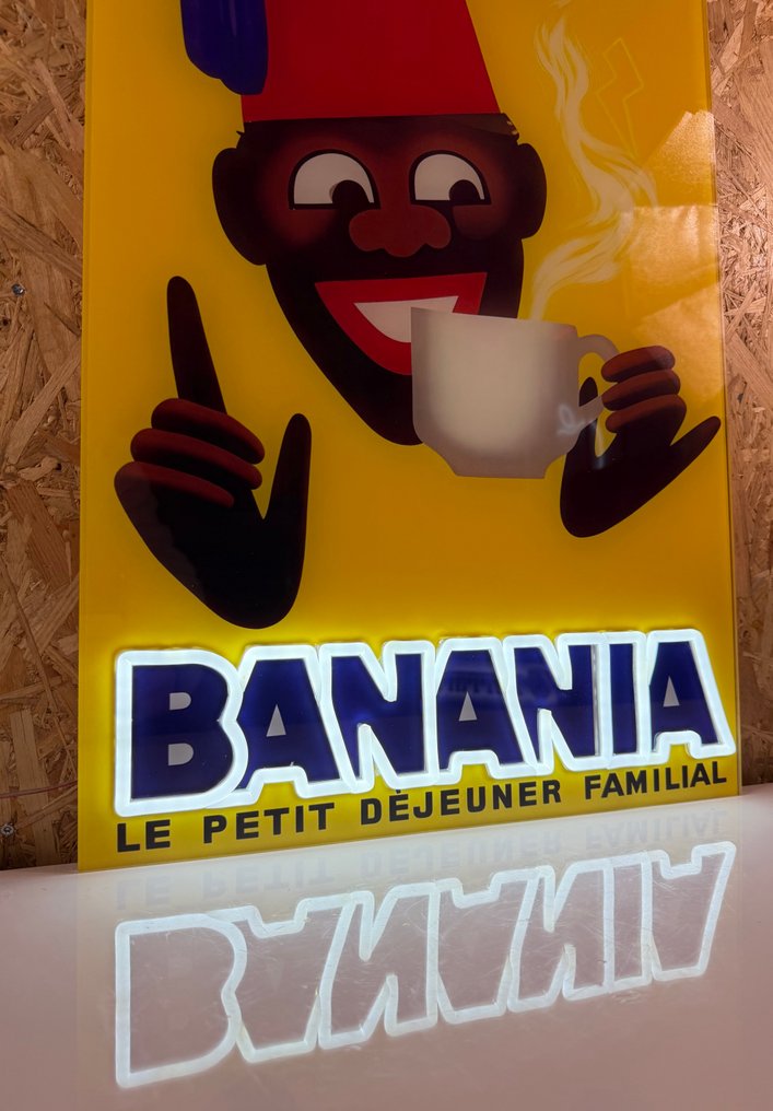 Banania - Sinal de néon - Plexiglass #2.1
