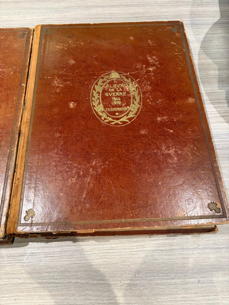 inconnu - Album de la Guerre 1914–1919 – Édition L’Illustration – 2 Volumes reliés – 1922 – 1300 pages – - 1922 #1.0