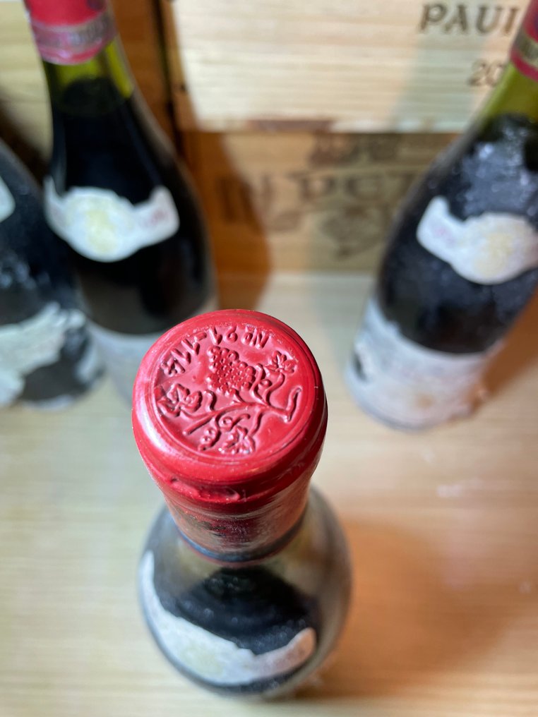 1984 Lebaume Aîné & Fils Teurons" Cuvée du Jubilé - Beaune 1er Cru - 4 Flasker (0,75 L) #2.1