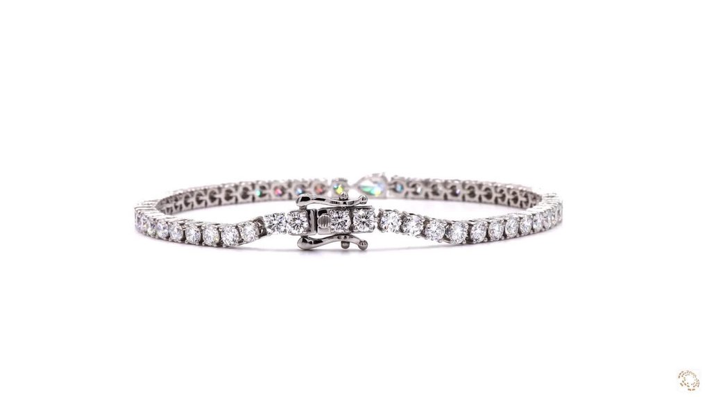 Bracciale Platino - 5.21ct. tw. Diamante (Coltivato in laboratorio) #4.3