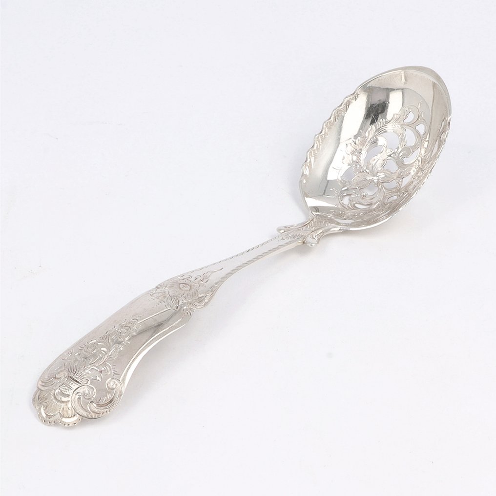 Eierlepel - Biedermeier - Nederland, 1864 - Cucchiaio - .833 argento #1.0