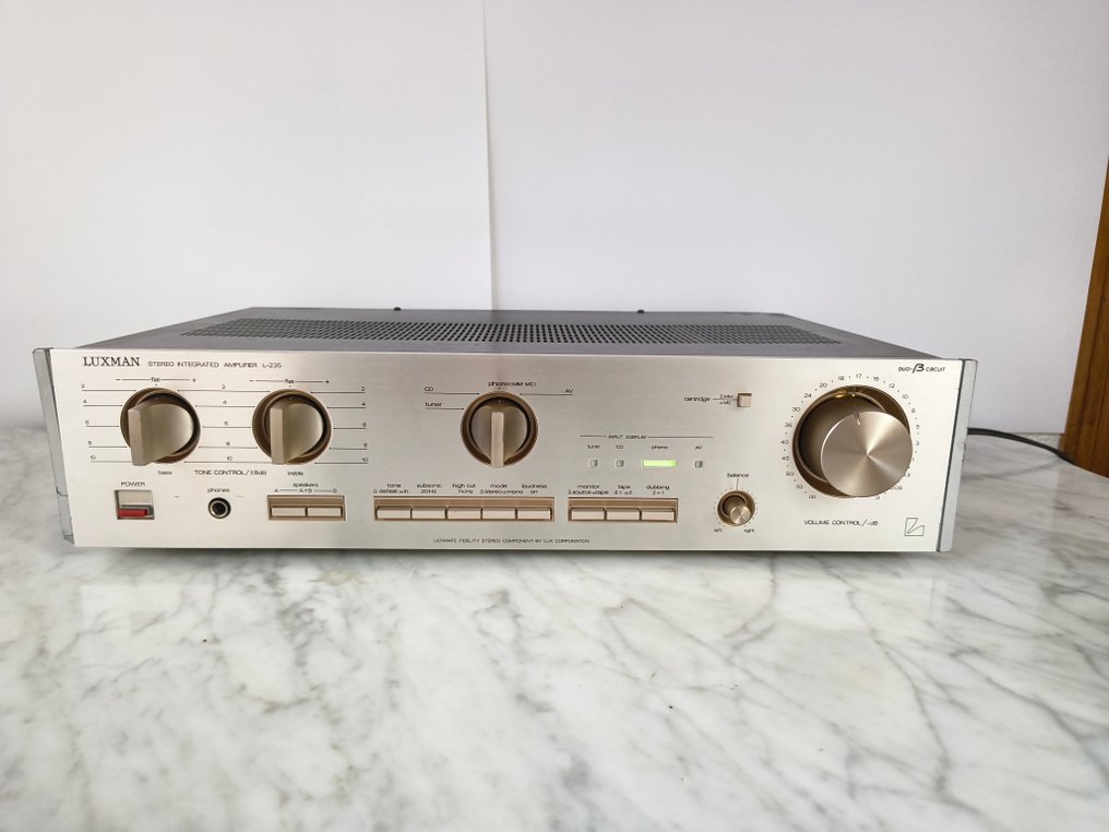 Luxman - L-235 Wzmacniacz tranzystorowy #4.3