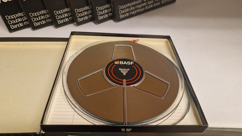 7 x Basf - DP 26 - 18 cm båndruller - 1995 #3.2