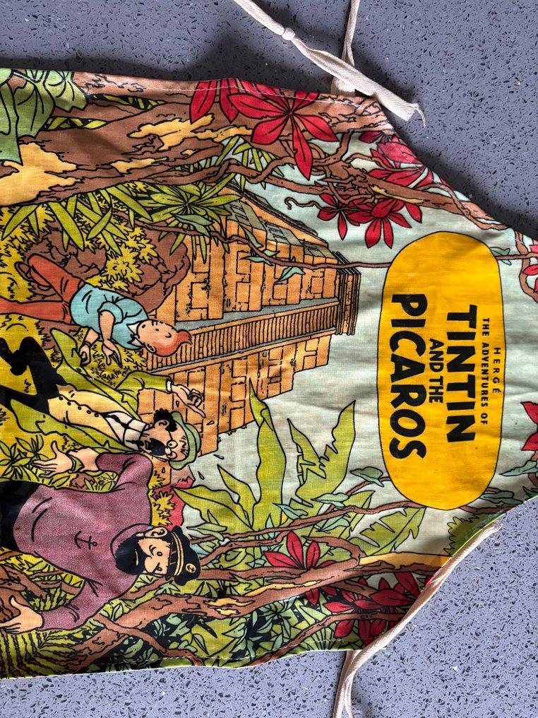 Tintin - Rare tablier SARI 1981 Tintin et les Picaros - 1 围裙 - 第一版 - 1981 #2.1