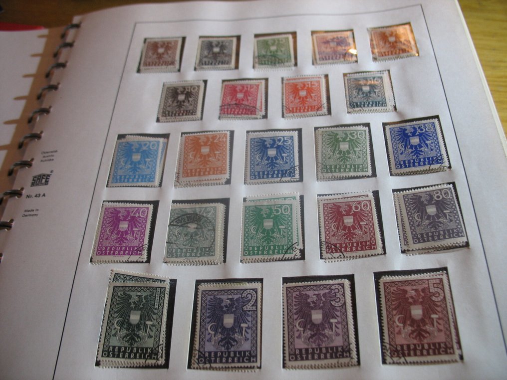 Autriche - Collection 1945-1972, souvent collectée plusieurs fois #4.3