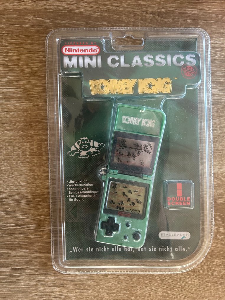 Nintendo - Mini Classics DONKEY KONG – New in original blister – 1998 Stadlbauer - Κονσόλα βιντεοπαιχνιδιών - Σφραγισμένο στην αρχική του συσκευασία #1.0