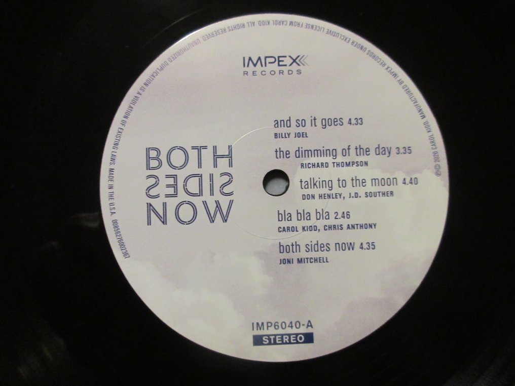 Carol Kidd - Both Sides Now - LP - 2020 #3.2