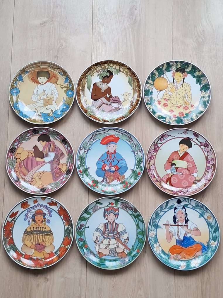 德国唯宝 - Karin Blume - 盘子 (9) - 瓷 - UNICEF #1.0