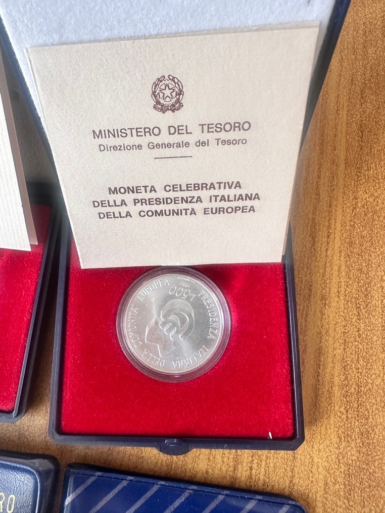 義大利共和國 500 Lire Commemorative anni vari (5 monete)  (沒有保留價) #2.1