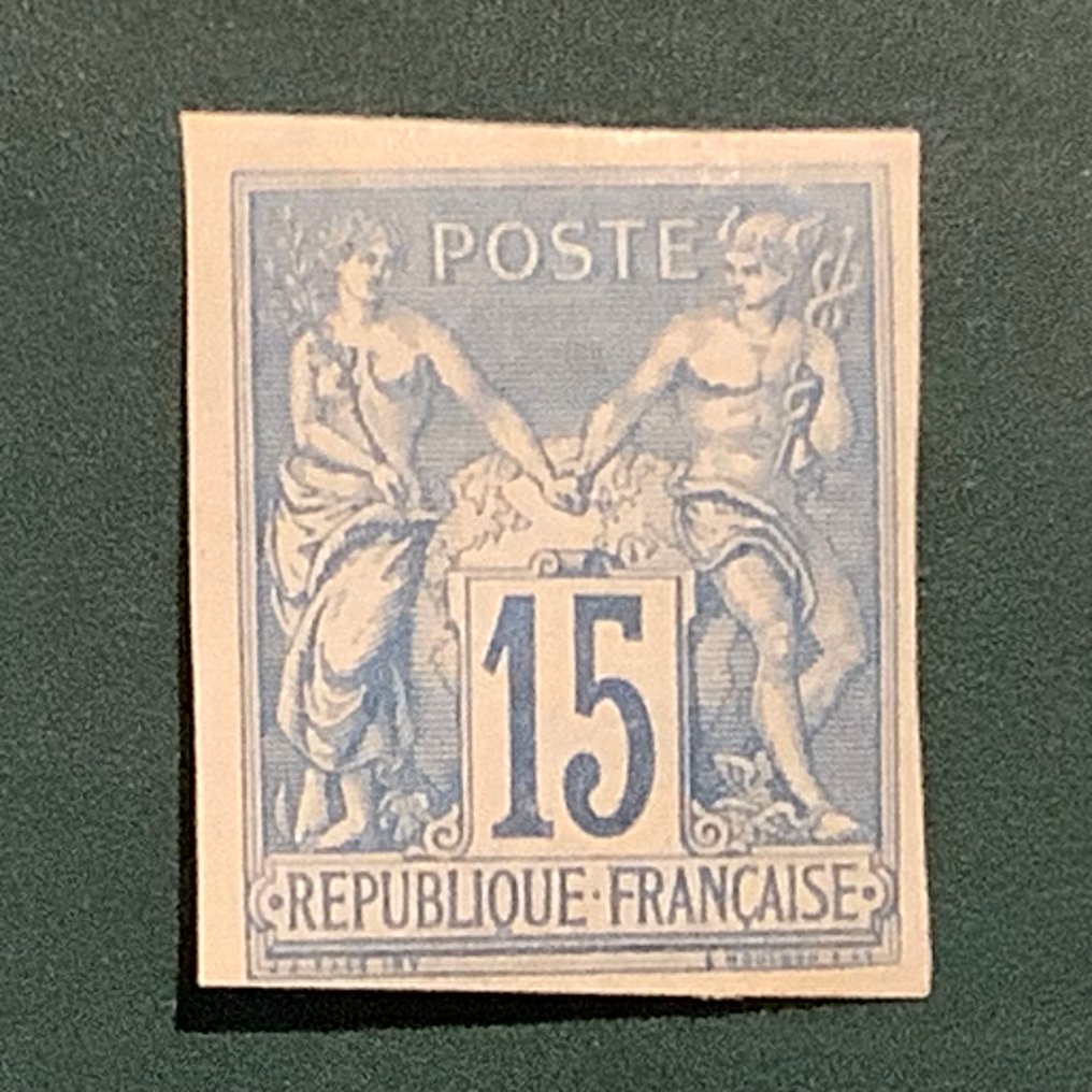 法國 1878 - 15美分 Sage II 型 Granet - Yvert 90d #1.0