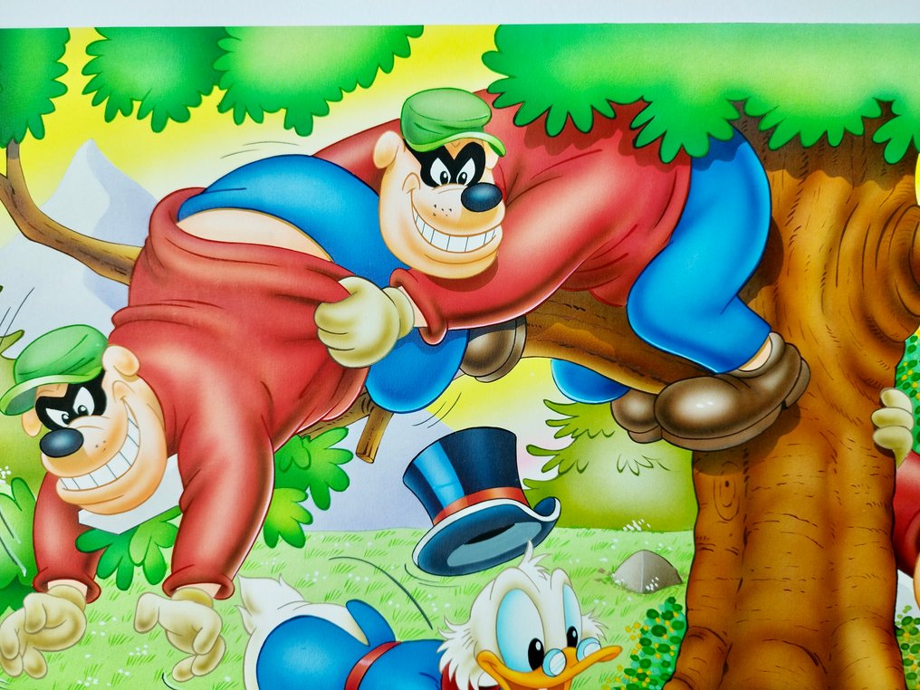 Nicholson, Richard - Original colour drawing - Disney Studio - Uncle Scrooge and the Beagle Boys #3.2