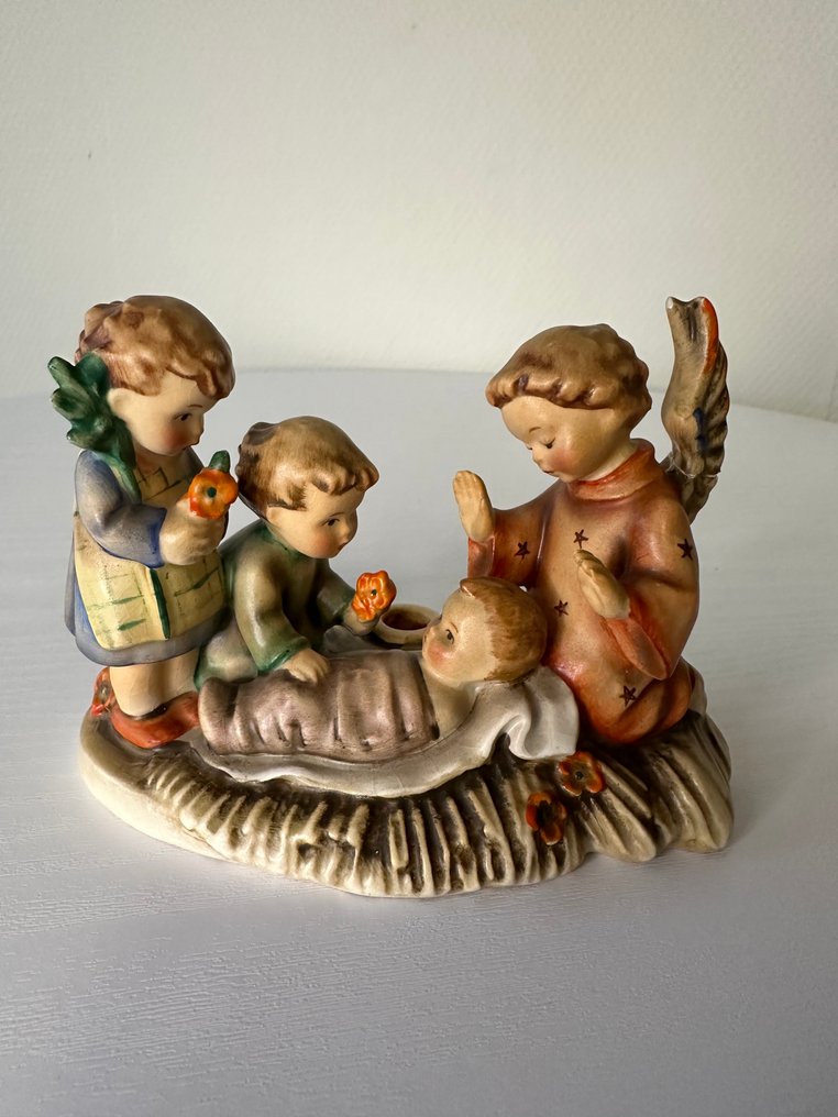 Goebel - Αγαλματίδιο - ''Silent Night Candleholders '' - TMK2 - Πορσελάνη #1.0