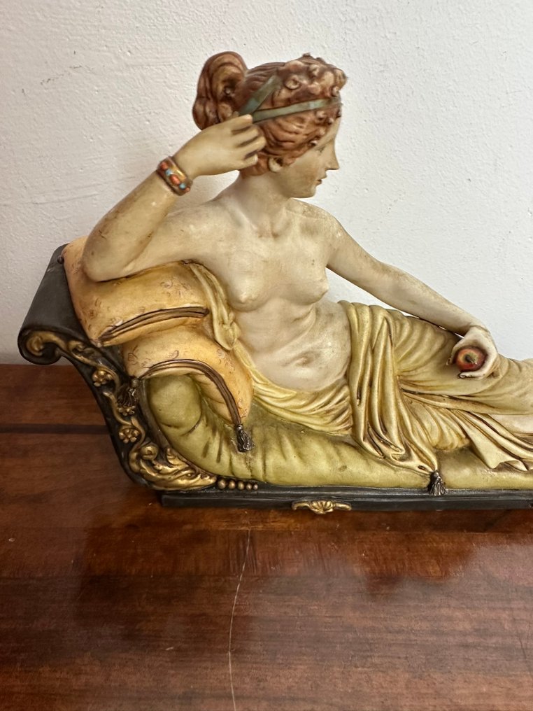 小雕像 - Paolina Borghese come Venere Vincitrice - 瓷器 #3.2