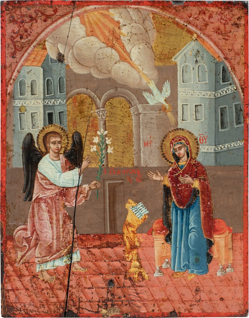 Icon - Annunciation - Wood #1.0