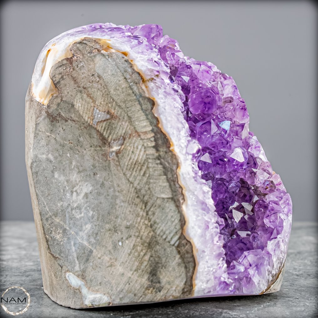 Fantasztikus ametiszt geód – Ragyogó mélység és természetes tökéletesség- 973.37 g #4.3