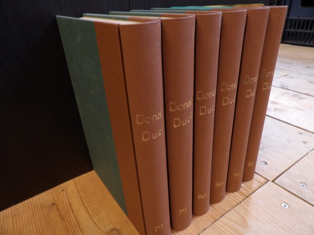 Donald Duck - weekblad jaargang 1979 + 1980 + 1981 - in 6 privé-bundelingen - 6 Album - EO - 1979/1981 #3.2