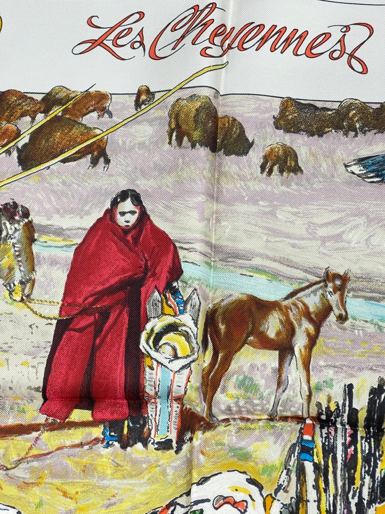 Hermès - Les Cheyennes - Foulard #4.3