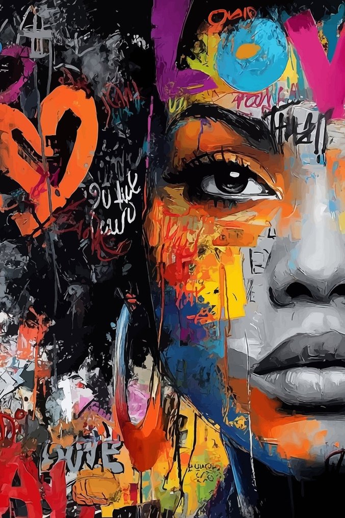 IPR Graph - Fuego en la Piel: Retrato Femenino Saturado #1.0