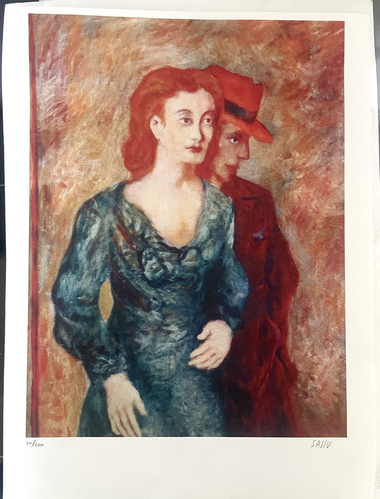 Aligi Sassu (1912-2000) - La coppia #1.0
