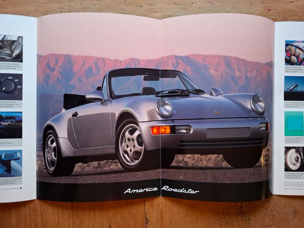 Brochure - Porsche - 911 "America Roadster' - 1991 #3.2