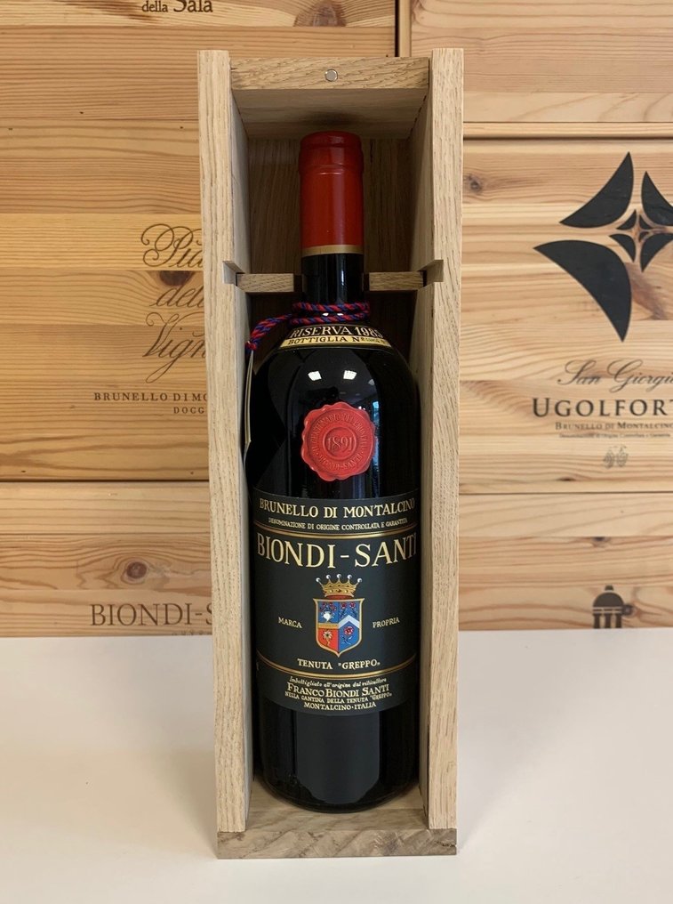 1985 Biondi Santi Tenuta "Il Greppo" - Μπρουνέλο ντι Μονταλσίνο Riserva - 1 Φιάλη (0,75L) #3.2
