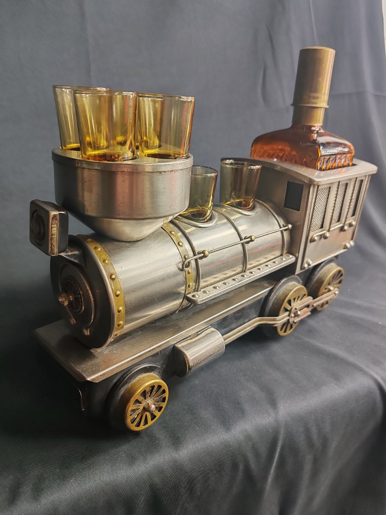 Σετ ποτηριών για οινοπνευματώδη - train - Μέταλλο - Ποτήρι λικέρ #3.2