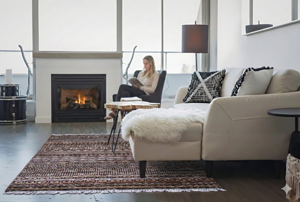 Πολυτελής Θρησκευτικός - Χαλί - 155 cm - 92 cm - αχρησιμοποίητο #2.1