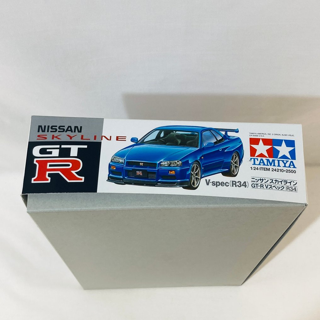 Tamiya 1:24 - Modelsæt - Nissan Skyline GT-R V-spec (R34) - 24210 Vintage 1999 #2.1