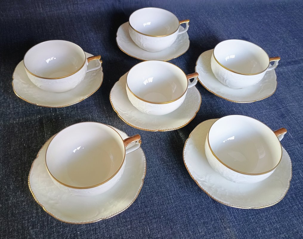 Rosenthal - Σερβίτσιο τσαγιού (12) - Sanssouci Gold - Χρυσός 24 καρατίων, Μη εφυαλωμένη πορσελάνη #3.2